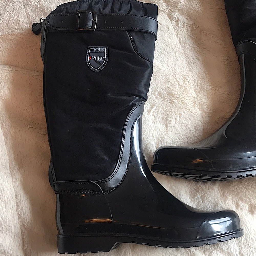 Pajar Rosemount Rainboot Black Size 37